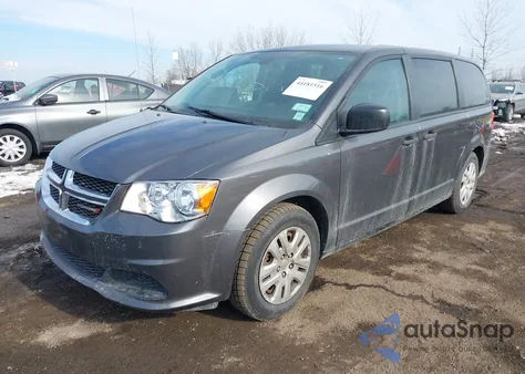 2019 Dodge Grand Caravan Se из США, поврежденный, VIN 2C4RDGBG5KR729697